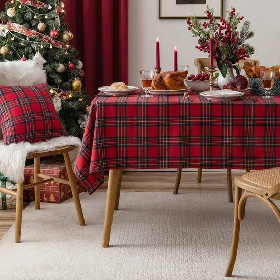 Tappeto da tavola in stile nordico, tappeto da tavola per la festa di capodanno