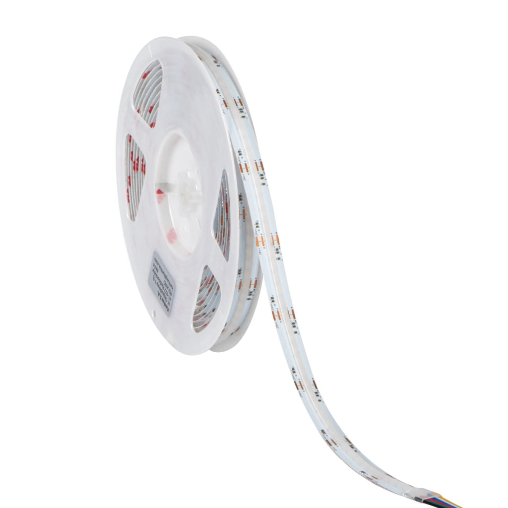 Striscia LED COB 5m 21W/m RGB+CCT dimmerabile 24V IP00 Kanlux