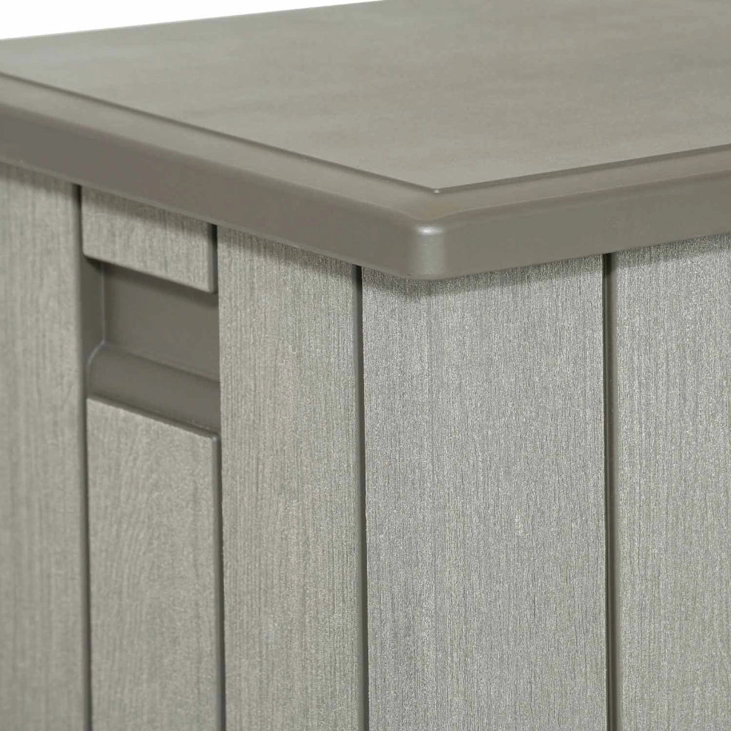 FRANKYSTAR Baule da esterno da 568l baule panca box portaoggetti impermeabile con lucchetto
