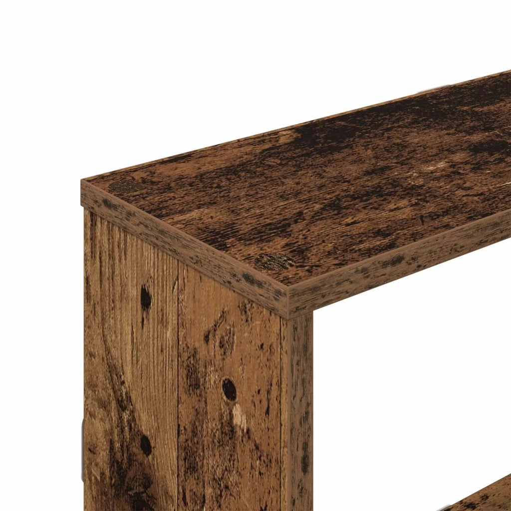Scaffale da parete Legno antico 122 x 18 x 60 cm 8012186