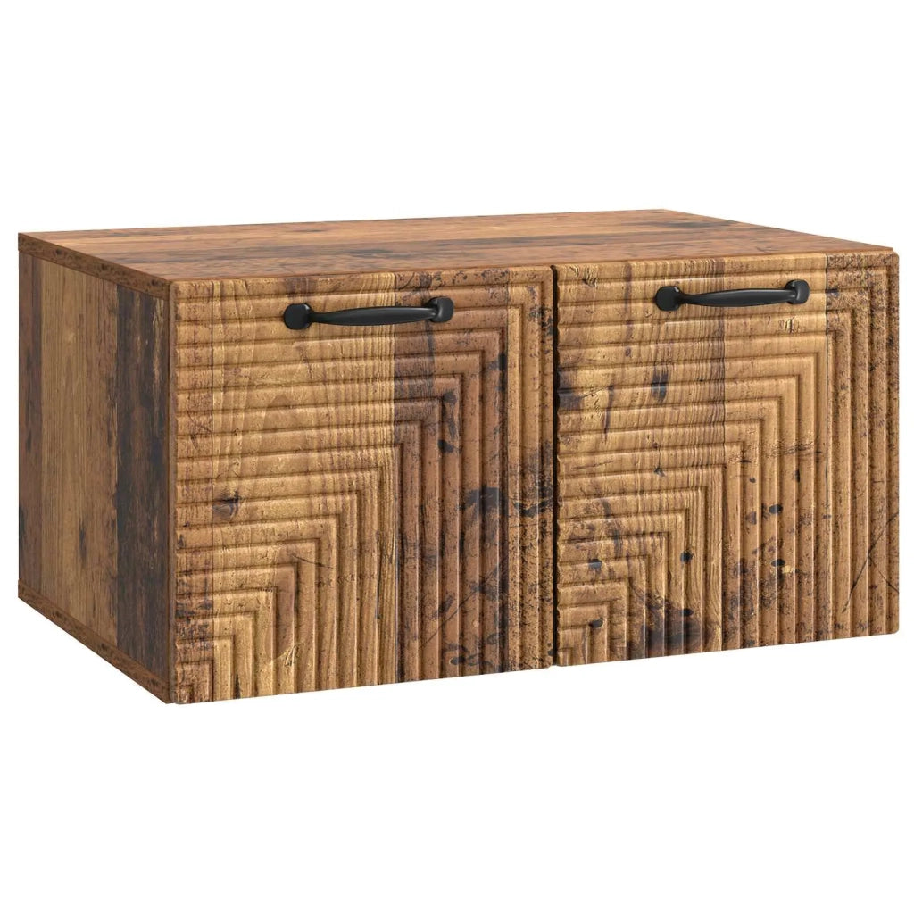 Mobile Porta TV da Muro Legno antico 59,5 x 41 x 30 cm 898683