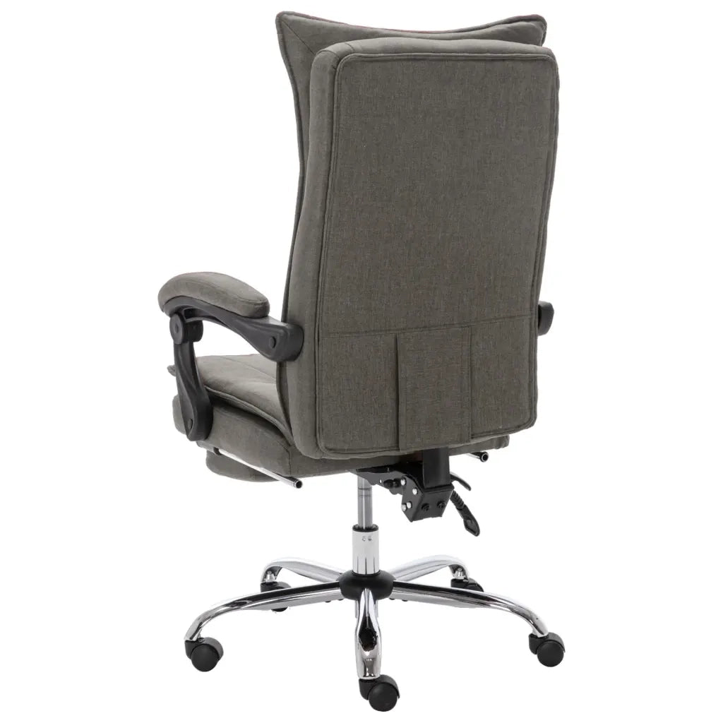 Sedia da Ufficio Grigia in Tessuto cod mxl 12625