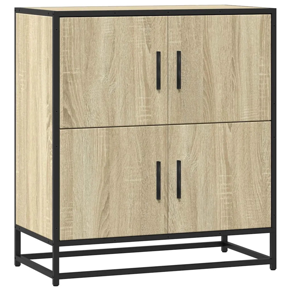 Credenza Rovere Sonoma 68x35x76 cm in Legno Multistrato 848990