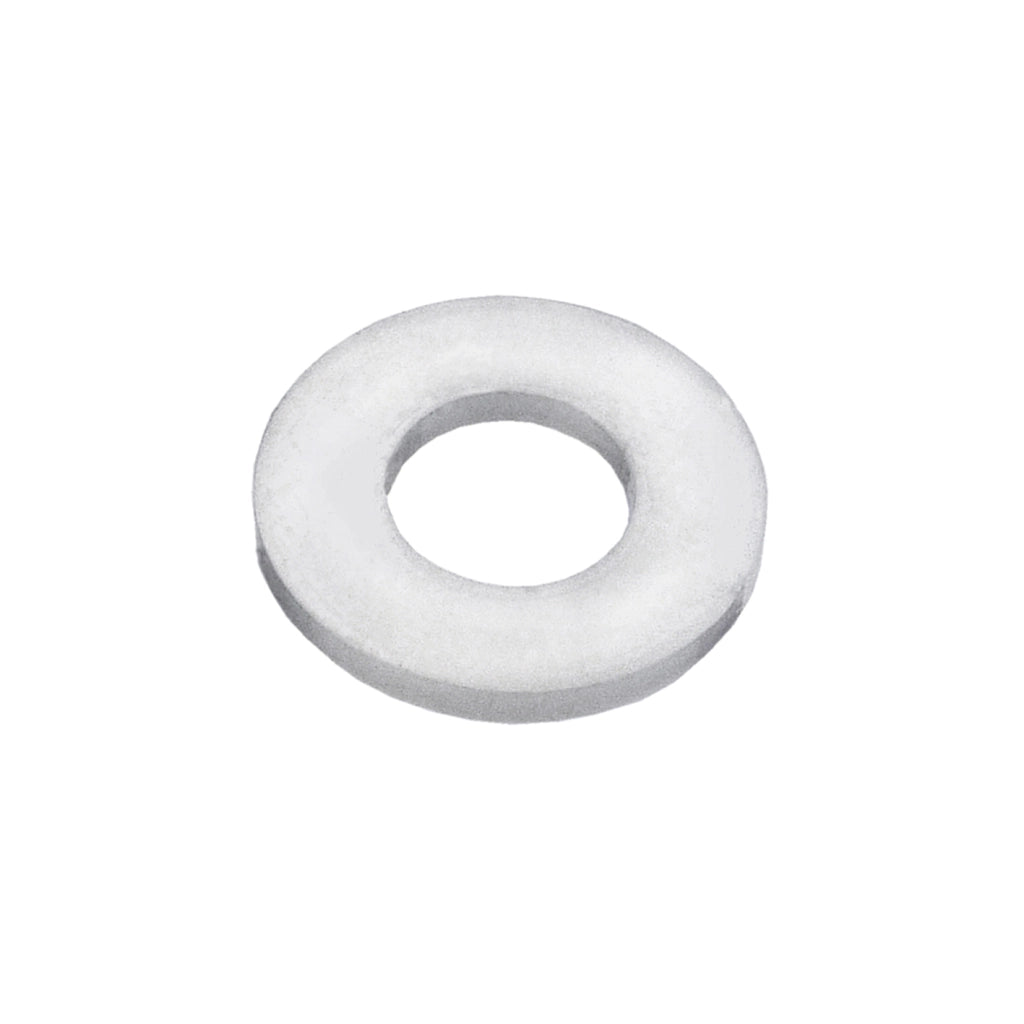 Rondelle piane in plastica M4 - 4,3 x 9 - 30 pz.