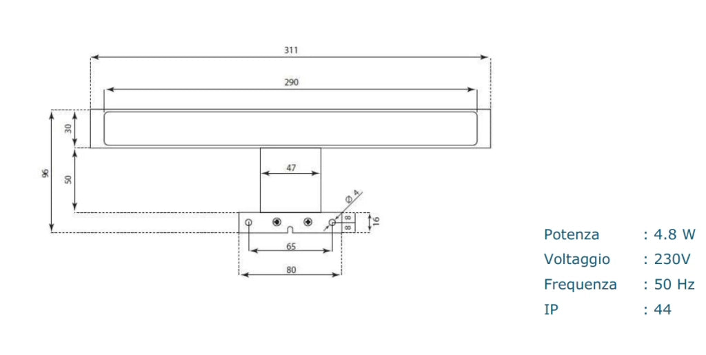 Composizione 7 pezzi ASTRA corten/bianco