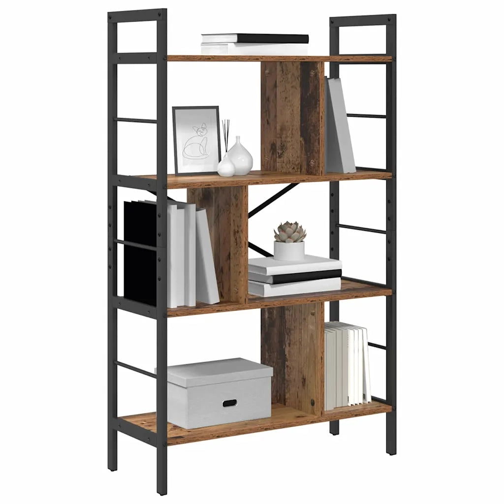 Libreria Legno vecchio 75 x 30 x 123,5 cm Legno multistrato