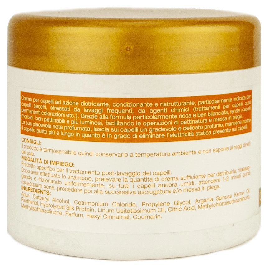 MAURY'S PROFESSIONAL CREMA RISTRUTTURANTE CAPELLI SECCHI CON OLIO DI ARGAN500ML