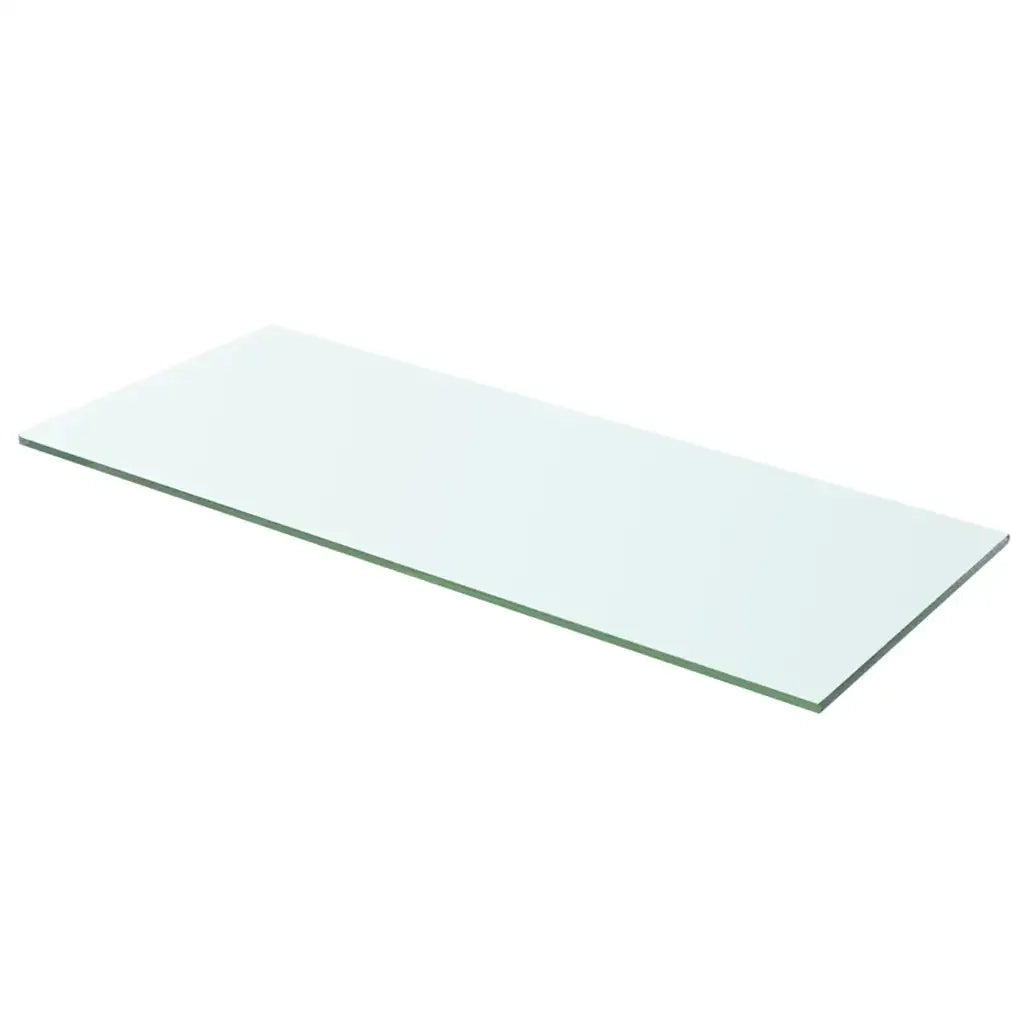 2 pz Mensole | Ripiano | Scaffale in Vetro Trasparente 60x20 cm
