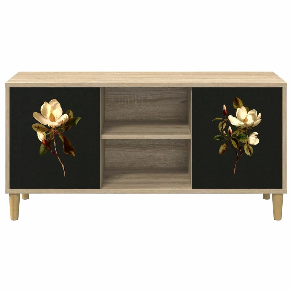 Mobile TV BREMEN 102 x 33 x 50 cm Sonoma Legno ingegnerizzato 8007047