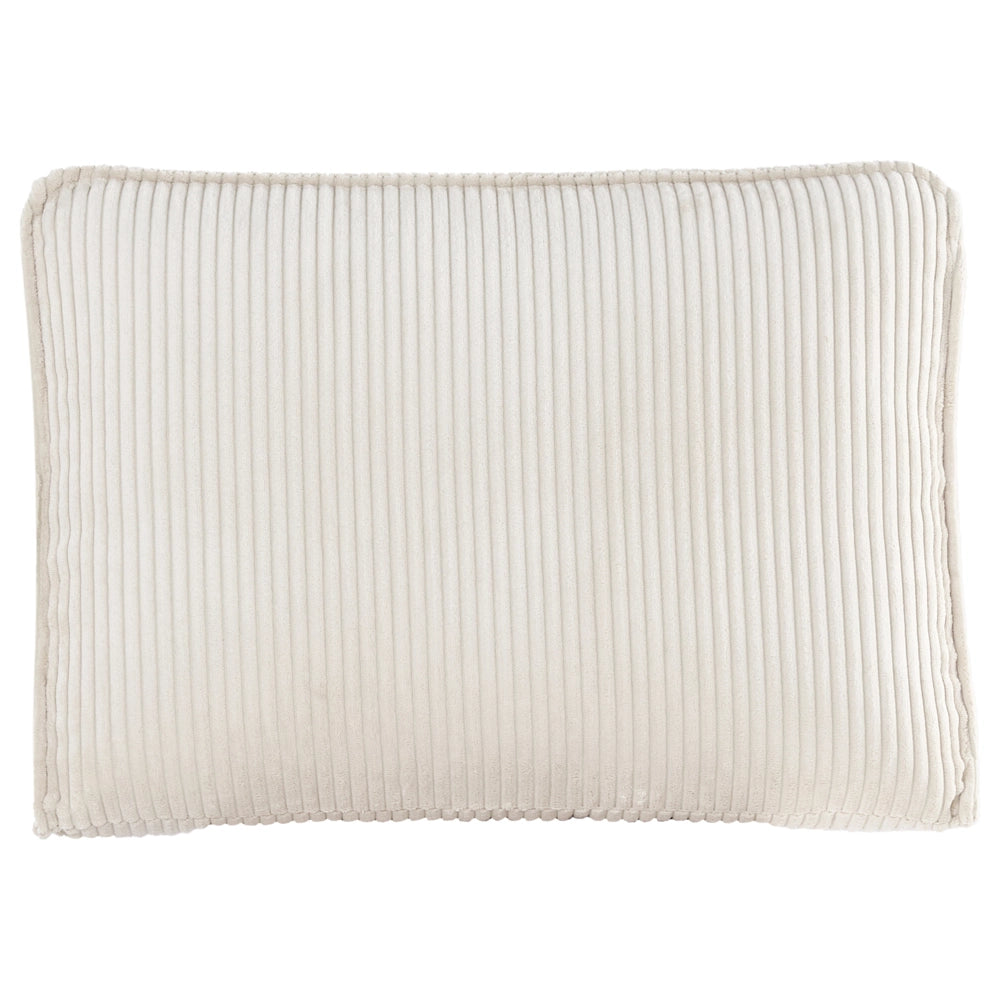 Poltrona in velluto a coste beige chiaro Soggiorno stile Moderno contemporaneo