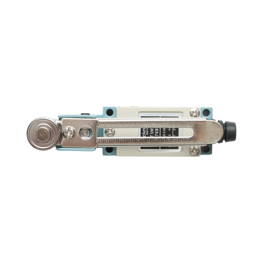 Finecorsa con braccio regolabile e rullo NO+NC 250V AC 5A/115V DC 0,4A Breckner Germany
