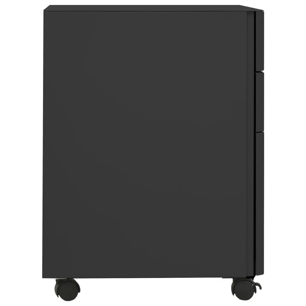 Schedario Mobile Antracite 30x45x59 cm in Acciaio CFW2256887