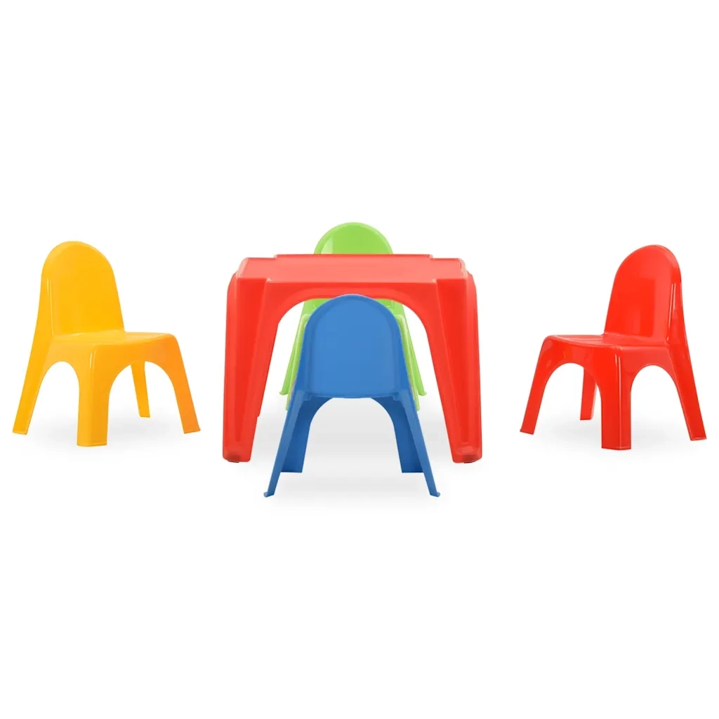 Set Tavolo e Sedie per Bambini in PP CFW8712256