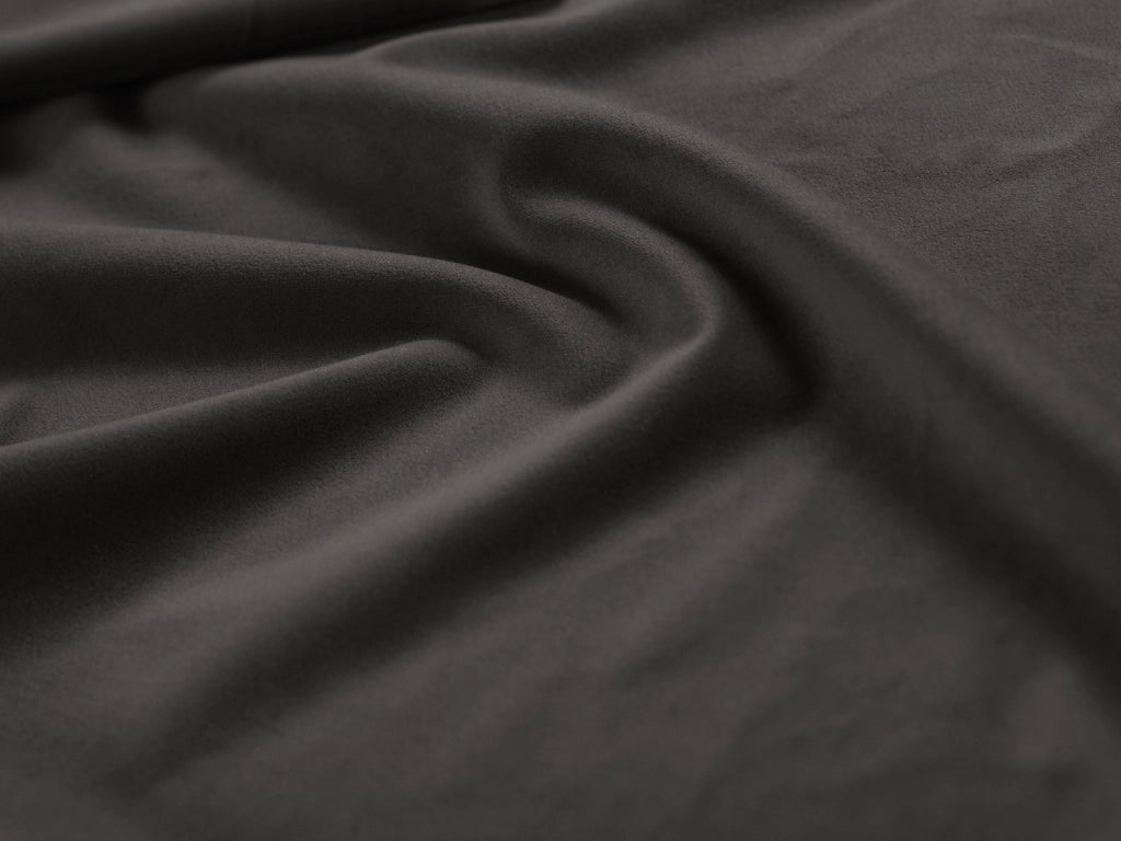 Cosmopolitan Design - Divano "Bali" 4 posti in velluto grigio scuro 