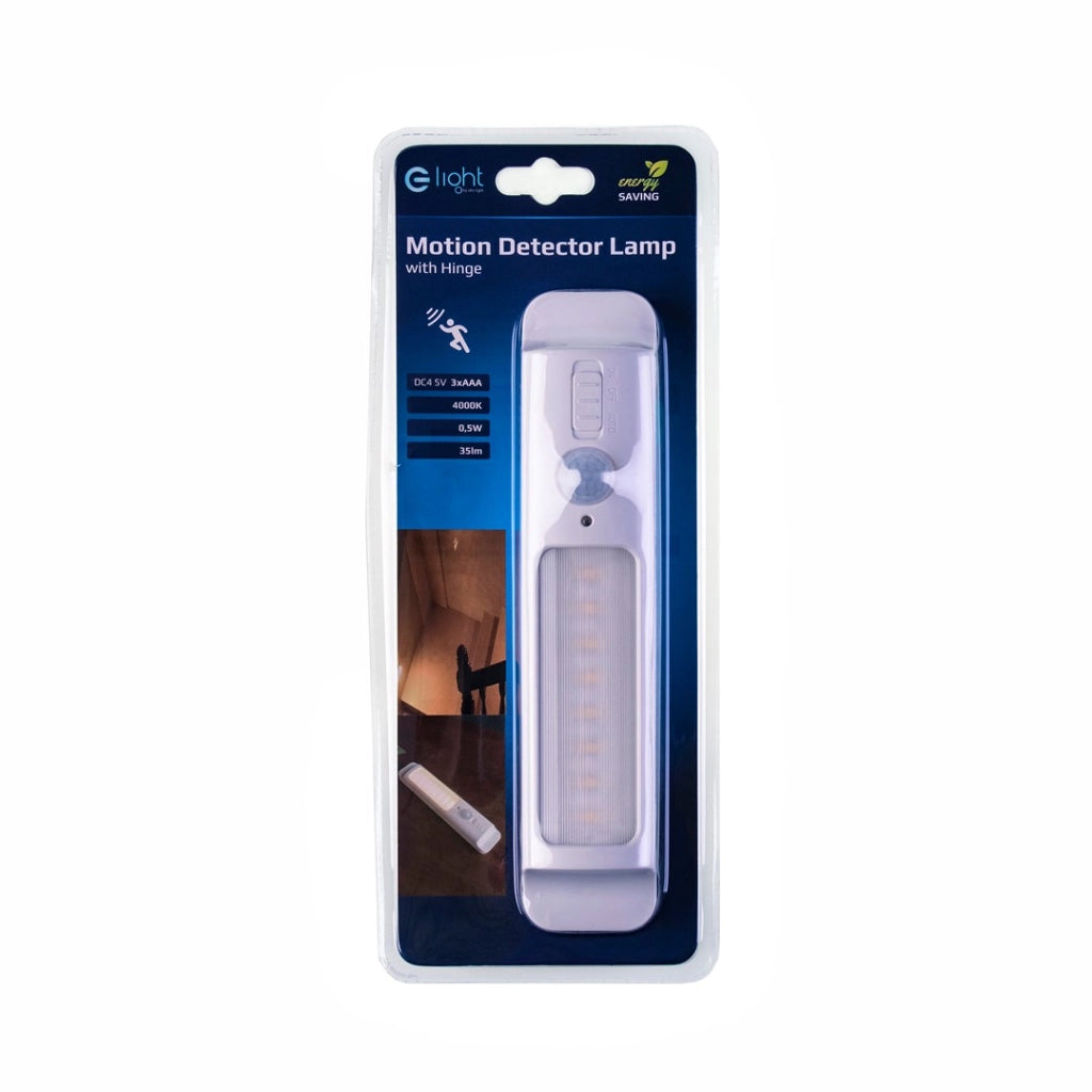 Lampada sottopensile LED 0,5W sensore movimento 4000K Eko-Light