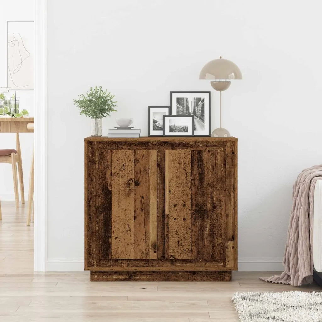Credenza | Madia | Buffet da pranzo | Armadio da pranzo Legno vecchio 80 x 40 x 75 cm Legno multistrato