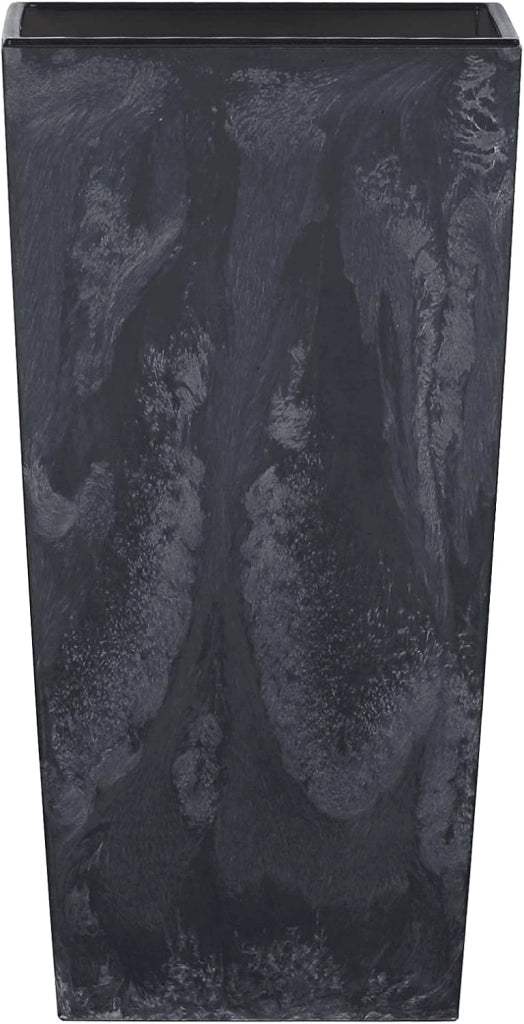 Deuba Fioriera effetto cemento antracite 91L vaso per piante 75 x 40 x 40 cm vasi ingresso giardino interni esterni