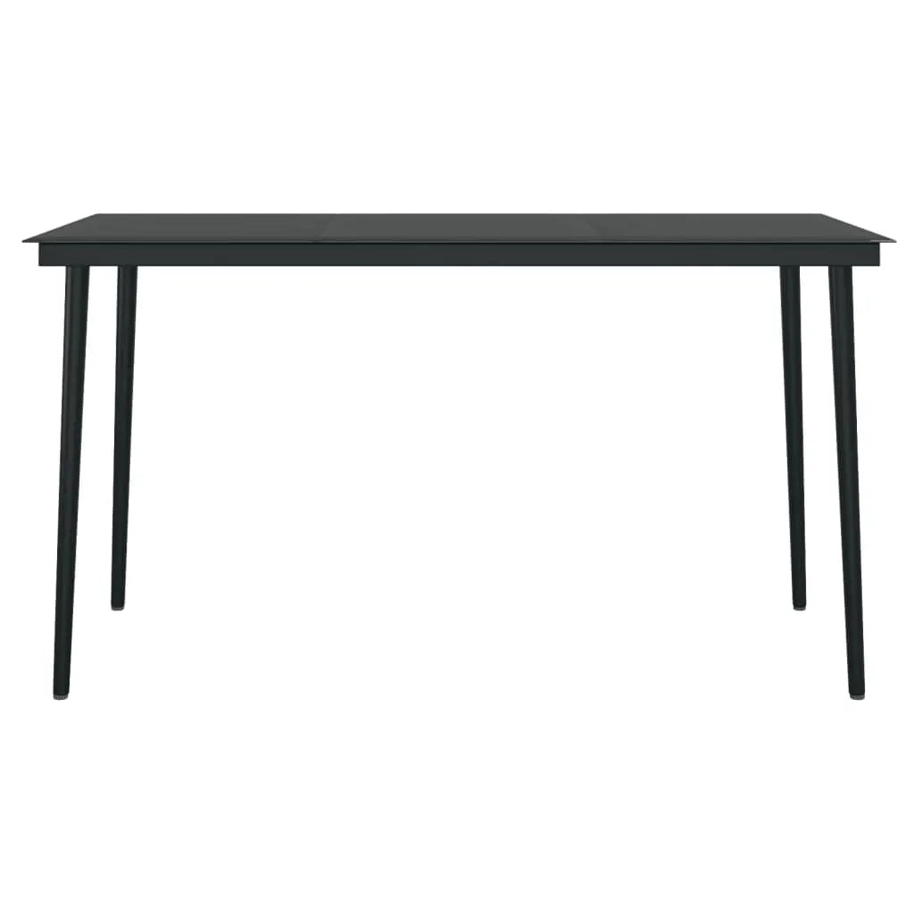 Set Mobili da Pranzo per Giardino 7 pz con Cuscini Grigio cod mxl 38759
