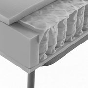 Materasso a 800 Molle Insacchettate Smart | Sfoderabile con Fascia 3D Misura: 160x200 Fuori misura