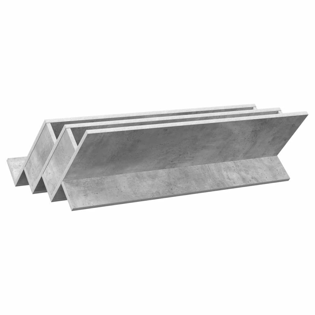 Scaffale per riviste Grigio Concret¨¨ 90 x 53 x 28,5 cm CFW2580792
