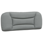 Cuscino Testiera Hvar Grigio Chiaro 100 cm in Tessuto CFW4041251
