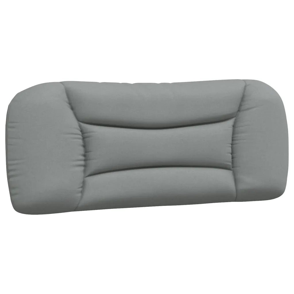 Cuscino Testiera Hvar Grigio Chiaro 100 cm in Tessuto CFW4041251