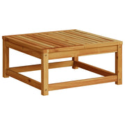 Tavolo da Giardino | Tavolino da esterno 63x63x30 cm in Legno Massello di Acacia