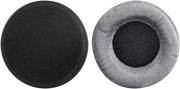 Orecchini di sostituzione in velluto grigio adatti per cuffie da ascolto DT440, DT990, DT880.