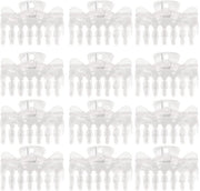 Clip per capelli 12 in 1 - Fermo capelli forte - Antiscivolo - Duraturo - Adatto per capelli folti - Materiale ABS premium - Fermo capelli per capelli