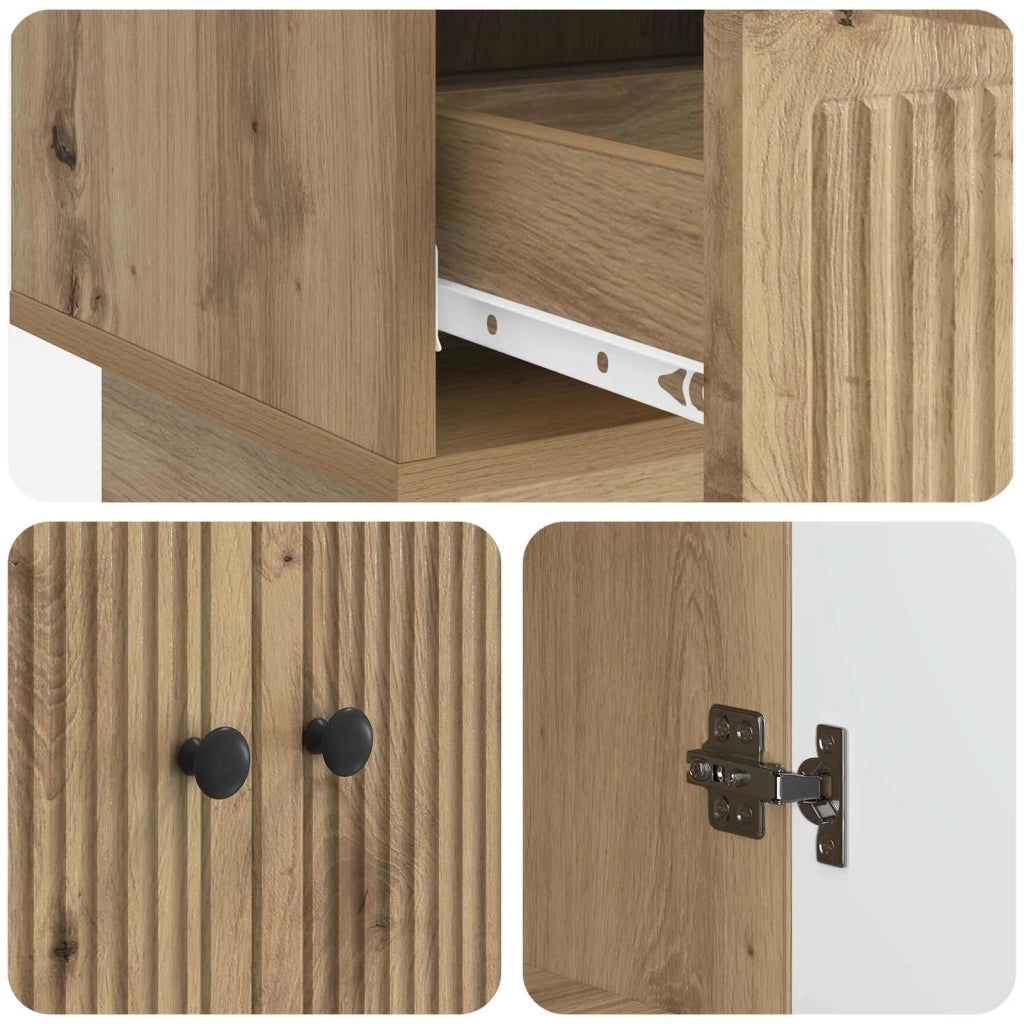 Credenza Rovere Artigianale 66 x 34,5 x 95 cm