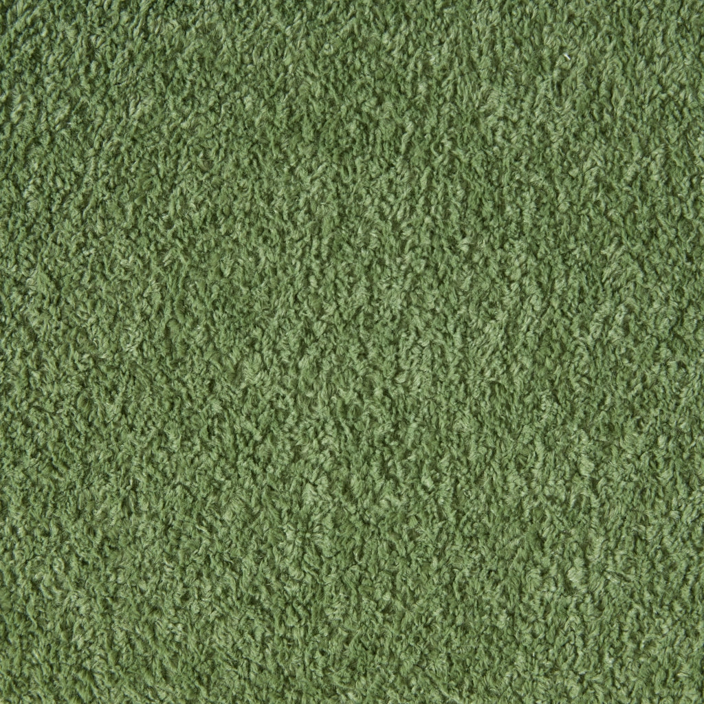 Divano letto 2 in 1 convertibile con cuscini spessi in tessuto vellutato verde army 179 × 95 × 79 cm