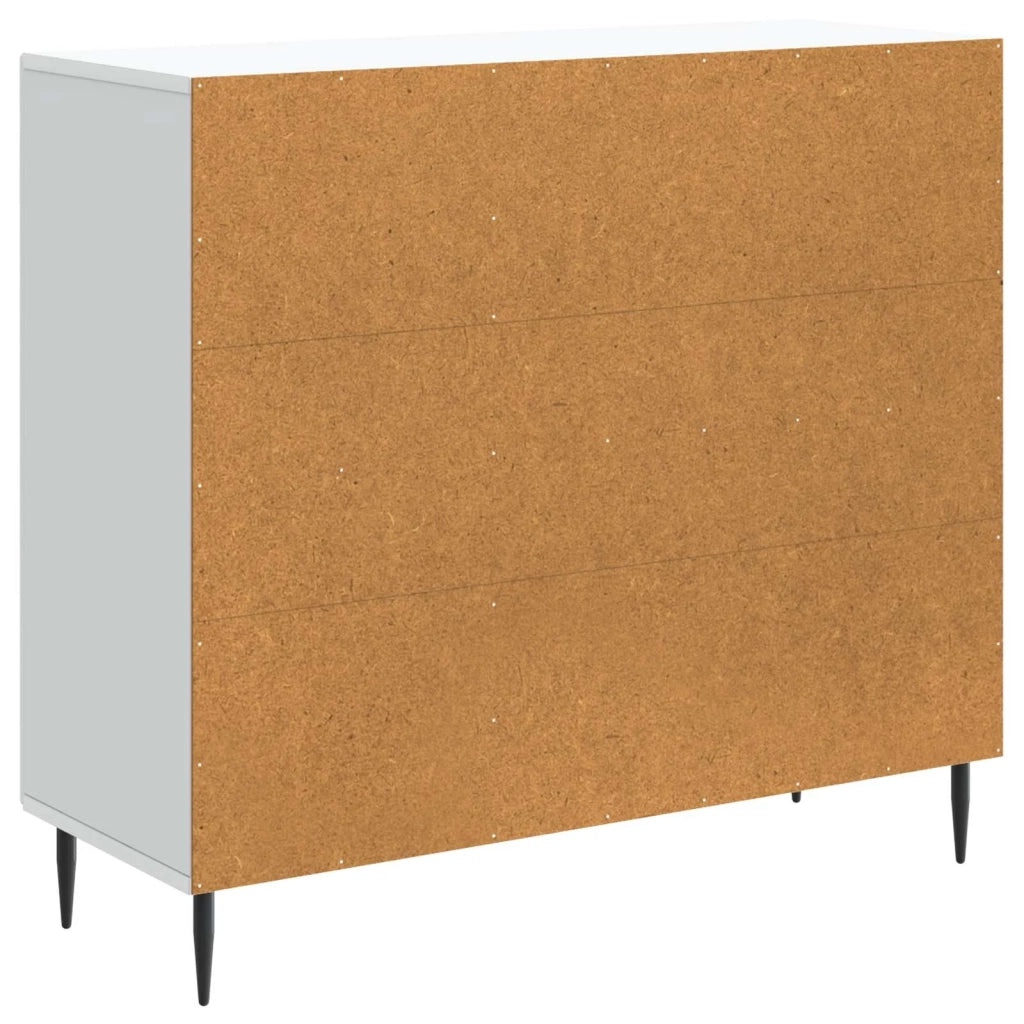 Credenza Bianco 89 x 34,5 x 80 cm Legno ingegnerizzato 894875