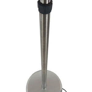 Stufa Elettrica Fungo Riscaldante Infrarossi Saturno Esterno-Interno Regolabile Argento