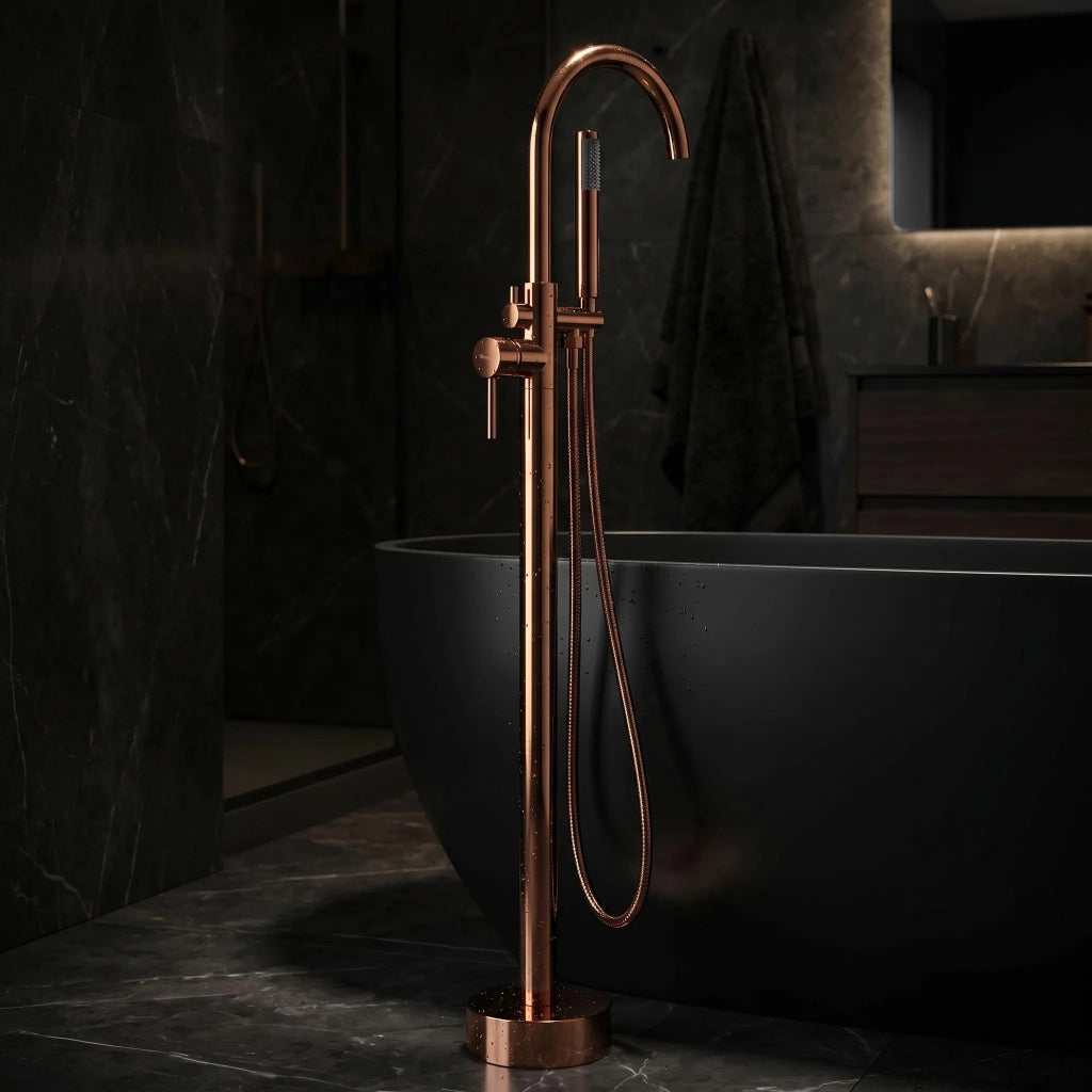Rubinetto Indipendente Rea Lungo Copper