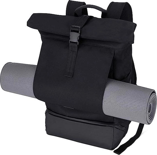 Borsa da Viaggio per Donne e Uomini - Allen Large - Borsa a Rolltop con Tasca per Laptop per Viaggi e Università - Borsa per Laptop - Impermeabile