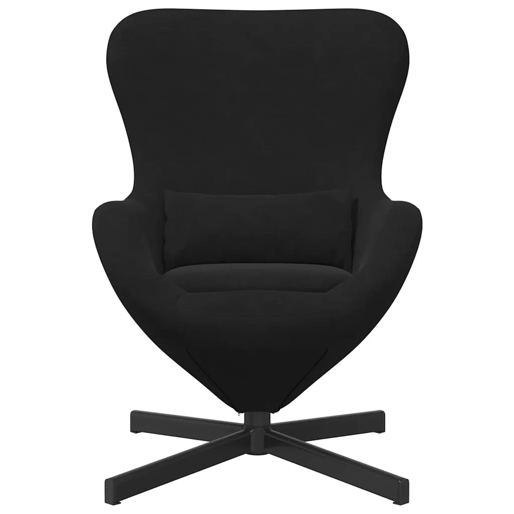 Divano Sedia-Poltrona uovo Nero 63 x 73 x 90 cm Velluto