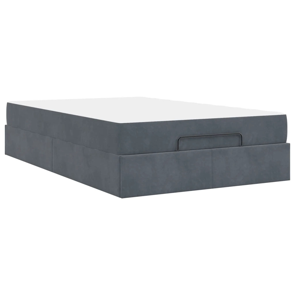 Struttura letto con materasso 2 pcs Grigio Sfumato Velluto 3399553