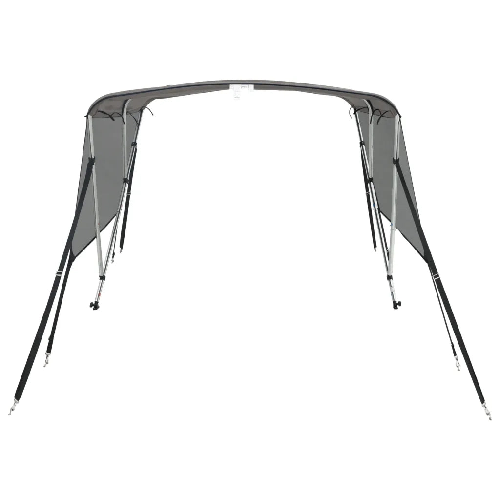 Bimini di Prua Pareti Laterali Rete 3 Archi 183x(170-182)x137cm