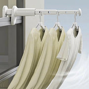 Hanger per abbigliamento pieghevole per viaggio Manica per abbigliamento compatta Pieghevole stendibiancheria Uscibile hanger per abbigliamento pieghevole Per parete Adatto a diversi contesti per un massimo di 7 capi di abbigliamento
