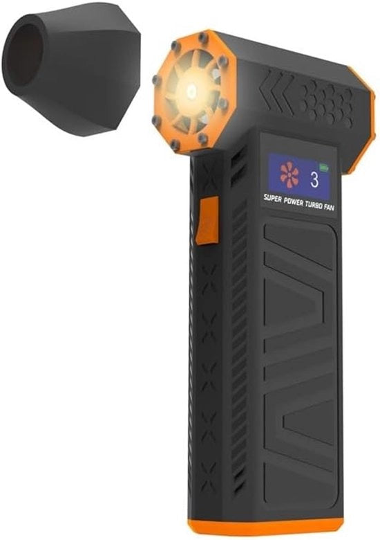 Ventilatore a turbina senza fili con 130.000 giri al minuto, ideale per la rimozione della polvere in garage, intorno alla casa o durante le escursioni al campeggio (Edizione Premium)