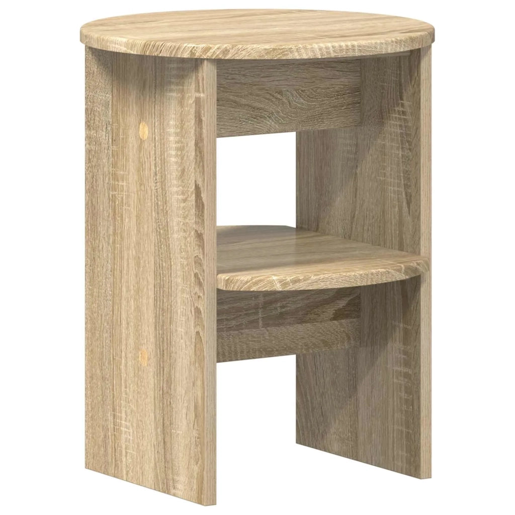 Mobile laterale 2 pcs Rovere Sonoma Ø40 x 50 cm 899821