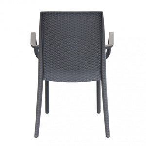 Sedia indiana 57x59x86 h cm in Wicker Taupe