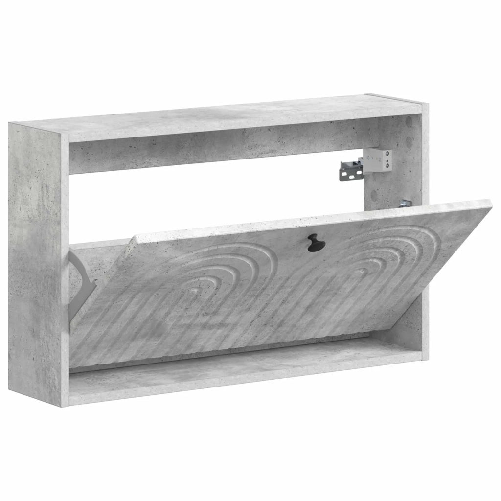 Mobiletto per Scarpe da Muro ALKMAAR 71 x 17 x 43 cm 896188