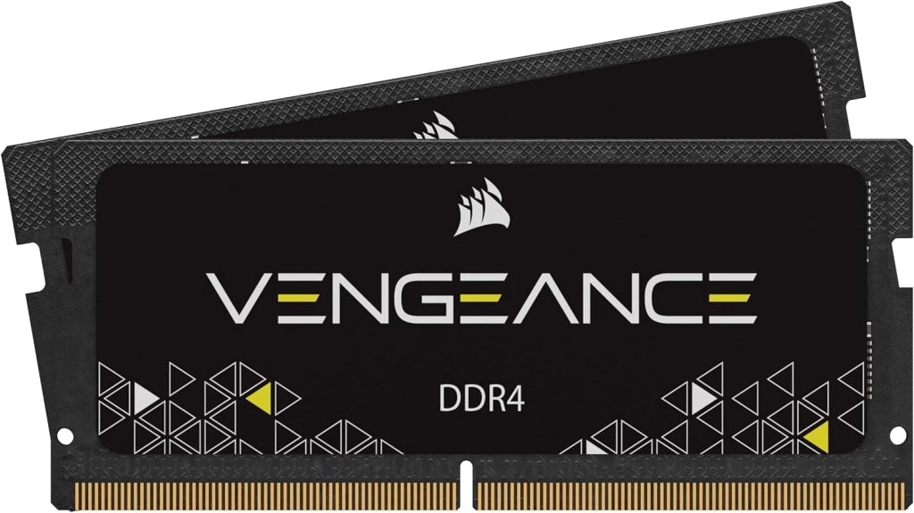 VENGEANCE SODIMM 16 GB (1x16 GB) DDR4 3200MHz CL22 Memoria per Laptop/Notebook (Supporto Processori Intel Core di 11th Generazione) Nero