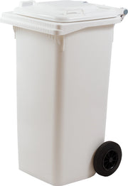 ICS BIDONE QUADRO PER DIFFERENZIATA Lt. 120 - cm. 55x50x94 h col. Bianco