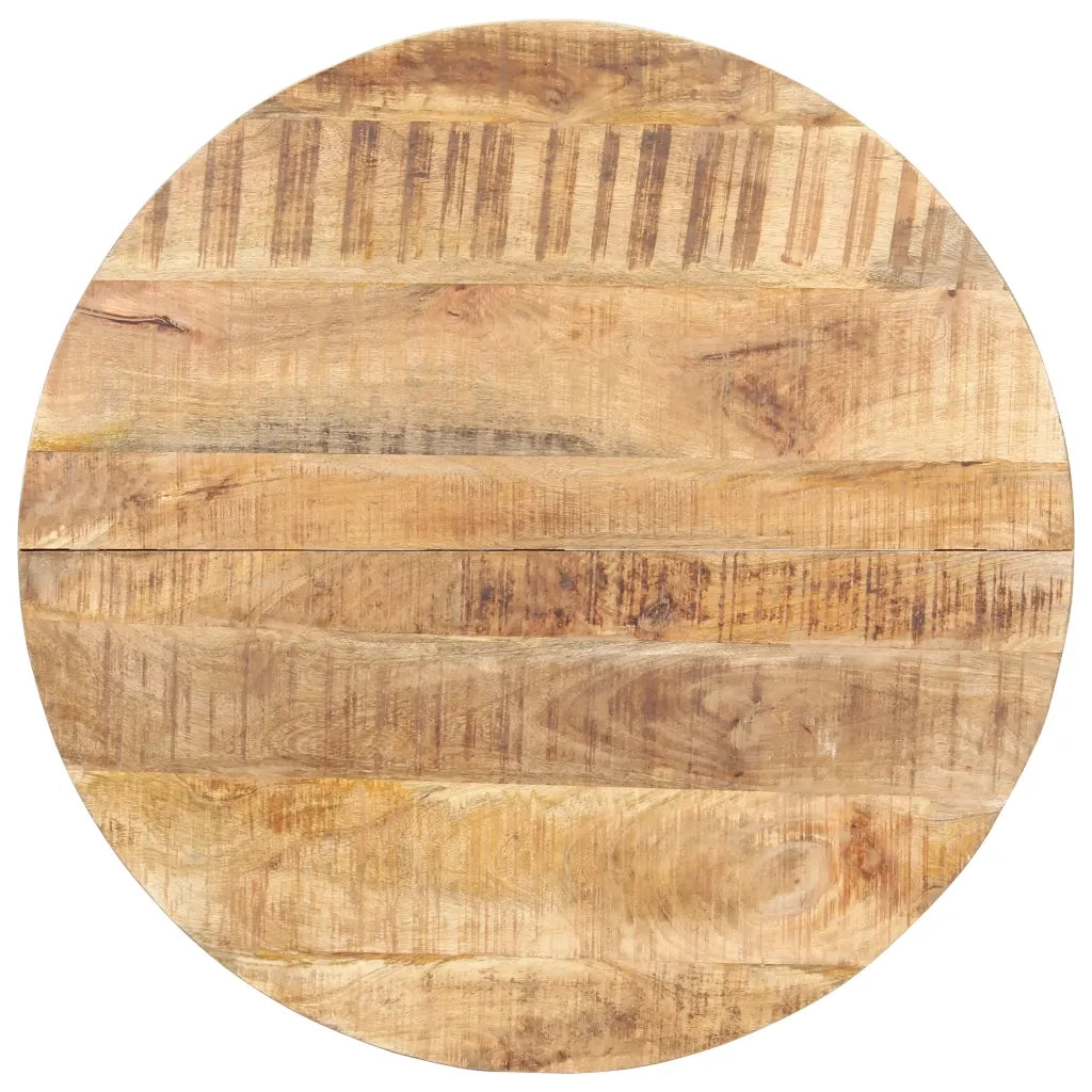 Tavolo da Pranzo 80 cm in Legno di Mango Grezzo  cod mxl 6110