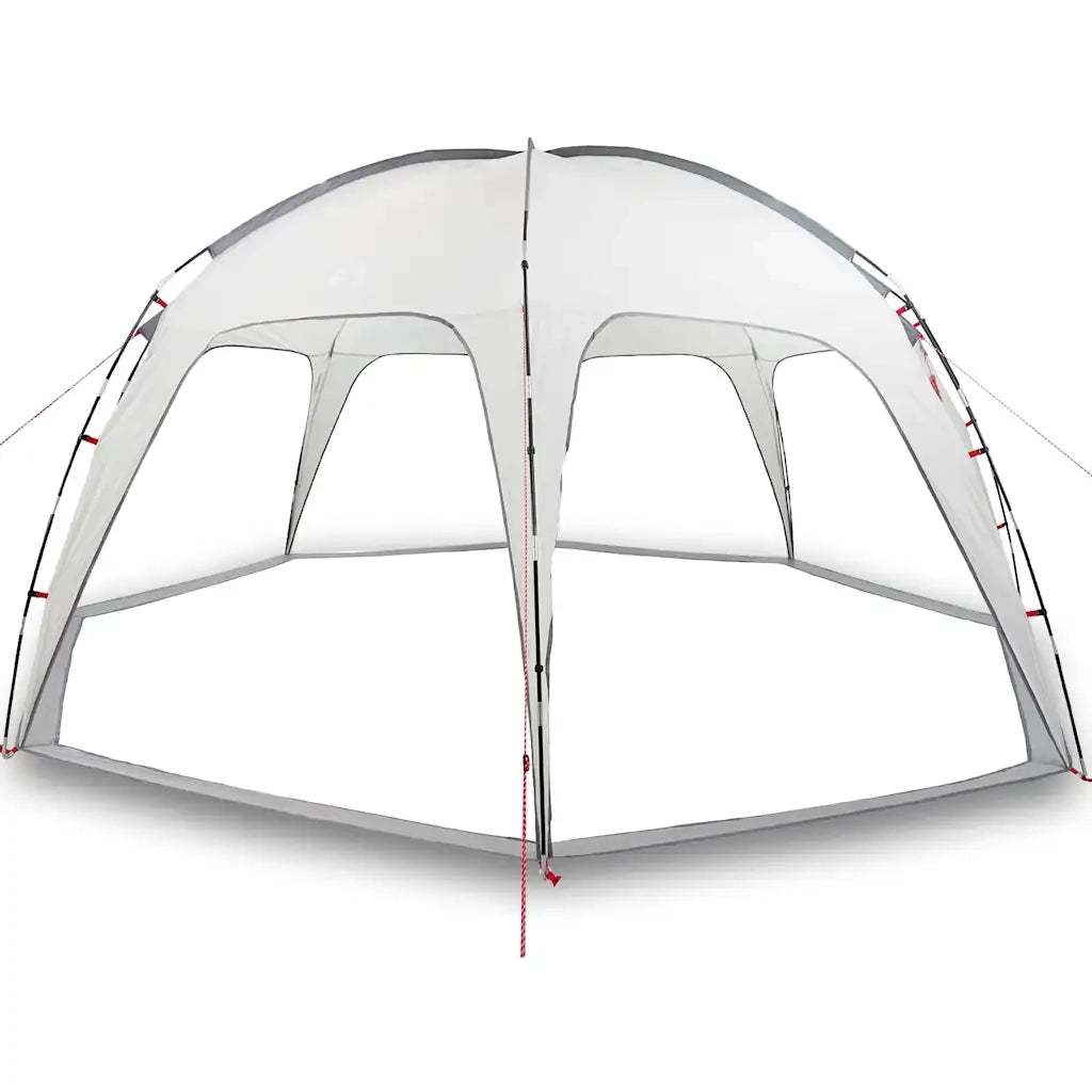Tenda per Feste-Tenda da campeggio Grigia Impermeabile 490605