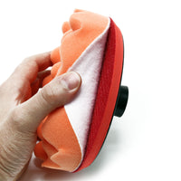 Accessori per lucidatrice Set da 19 pezzi Spugne lucidanti da 150 mm e 180 mm