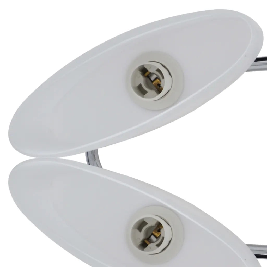 Lampade da Soffitto Ellissoidali 4 pz Paralume in Vetro E14 CFW5800608