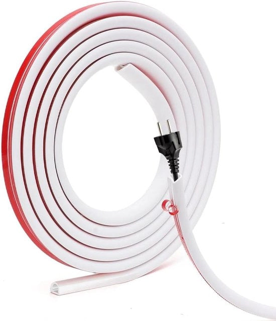 Cappotto cavo autoadesivo - 3 metri, compreso nastro di schiuma - adatto per la montaggio su parete o pavimento - protezione cavo per casa, ufficio o scuola - 15 x 10 x 300 mm